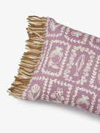 BONNIE & NEIL - PETRA LINEN CUSHION 60X40CM - LILAC
