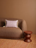 BONNIE & NEIL - PETRA LINEN CUSHION 60X40CM - LILAC