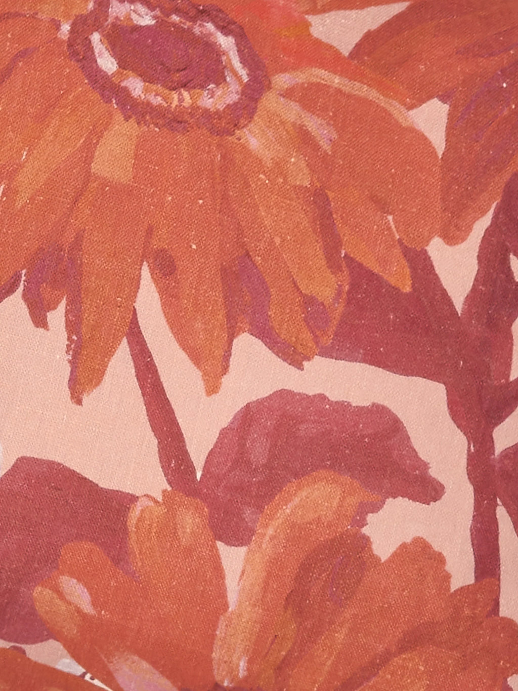 BONNIE & NEIL - MARIGOLD LINEN CUSHION 60X40CM - ROSE