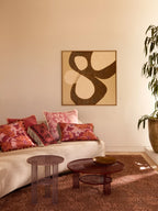 BONNIE & NEIL - MARIGOLD LINEN CUSHION 60X40CM - ROSE