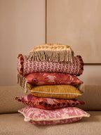 BONNIE & NEIL - MARIGOLD LINEN CUSHION 60X40CM - ROSE