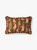 BONNIE & NEIL - PENNY LINEN CUSHION 60X40CM - BROWN