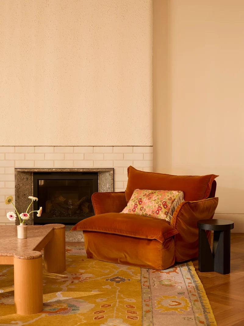 BONNIE & NEIL - PRIMROSE 60X40CM CUSHION - SUNSET
