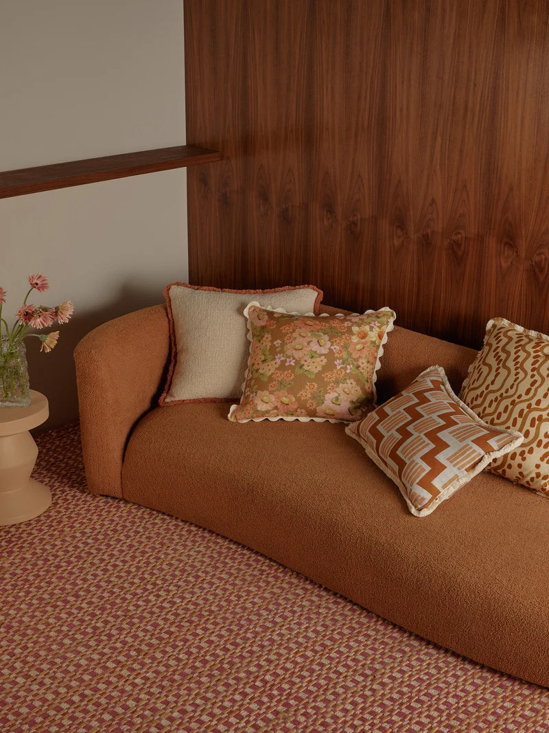 BONNIE & NEIL - BUTTERCUP 50CM CUSHION - WHEAT