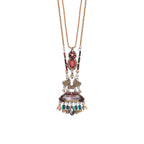 AYALA BAR - NOBLE WINE SET - GARNET NECKLACE