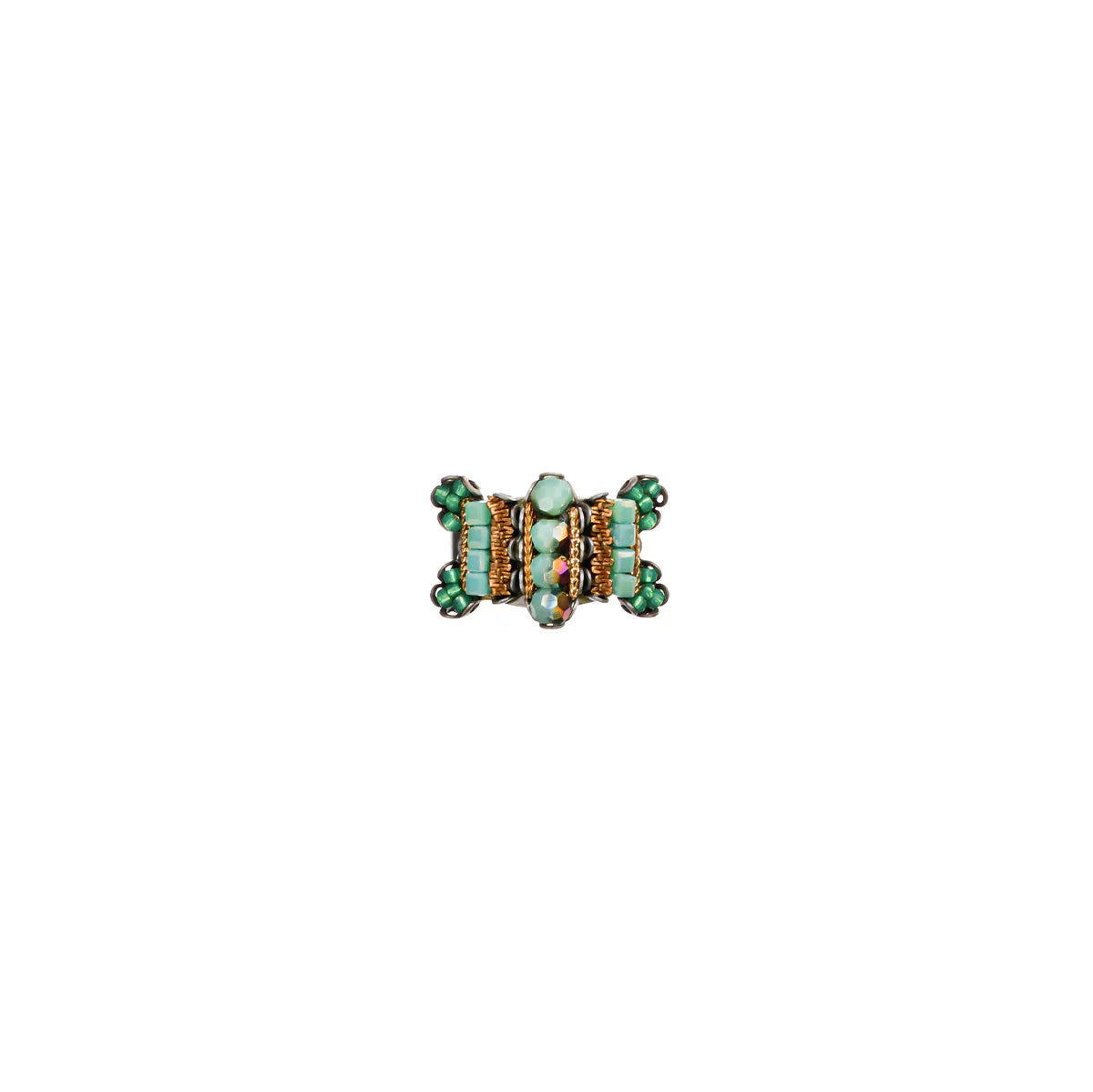 AYALA BAR - SEAGRASS SET - BEADED RING - VELORA