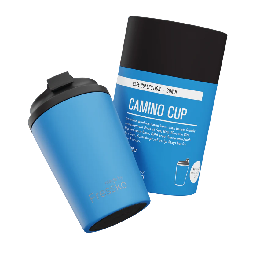 MADE BY FRESSKO - CAMINO REUSABLE COFFEE CUP 340ML/12OZ - BONDI