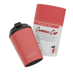 MADE BY FRESSKO - CAMINO REUSABLE COFFEE CUP 340ML/12OZ - CORAL
