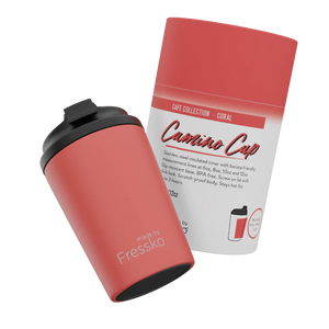 MADE BY FRESSKO - CAMINO REUSABLE COFFEE CUP 340ML/12OZ - CORAL