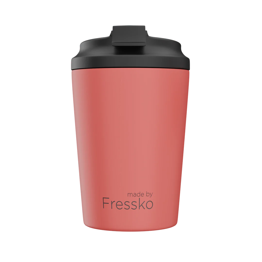 MADE BY FRESSKO - CAMINO REUSABLE COFFEE CUP 340ML/12OZ - CORAL