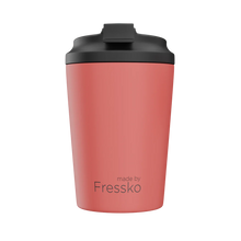 Load image into Gallery viewer, MADE BY FRESSKO - CAMINO REUSABLE COFFEE CUP 340ML/12OZ - CORAL
