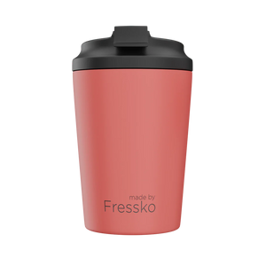 MADE BY FRESSKO - CAMINO REUSABLE COFFEE CUP 340ML/12OZ - CORAL