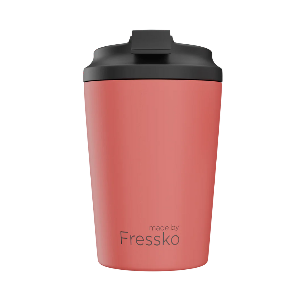 MADE BY FRESSKO - CAMINO REUSABLE COFFEE CUP 340ML/12OZ - CORAL