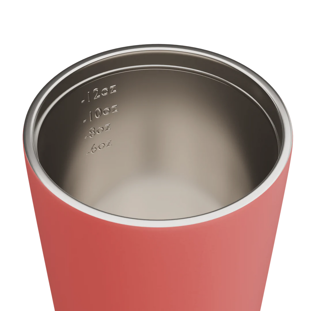 MADE BY FRESSKO - CAMINO REUSABLE COFFEE CUP 340ML/12OZ - CORAL