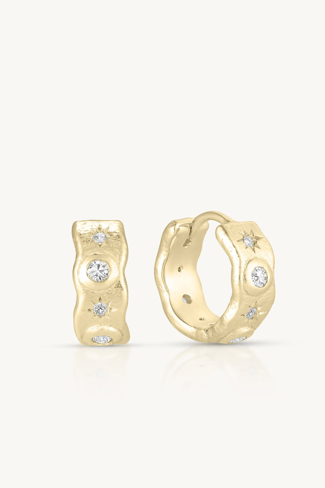 TONIMAY - COSMIC GOLD HOOPS
