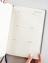 Load image into Gallery viewer, BESPOKE LETTERPRESS - 2025 TEACHERS PLANNER - LIBERTY BLUE
