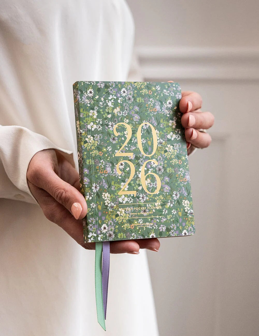 BESPOKE LETTERPRESS - 2026 POCKET PLANNER - SUMMER PERENNIALS