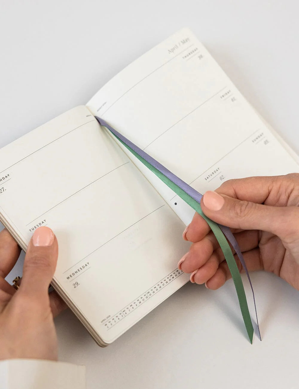 BESPOKE LETTERPRESS - 2026 POCKET PLANNER - SUMMER PERENNIALS