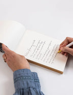 BESPOKE LETTERPRESS - NOTEPAD DESKTOP JOTTER - BOTANICAL GROVE