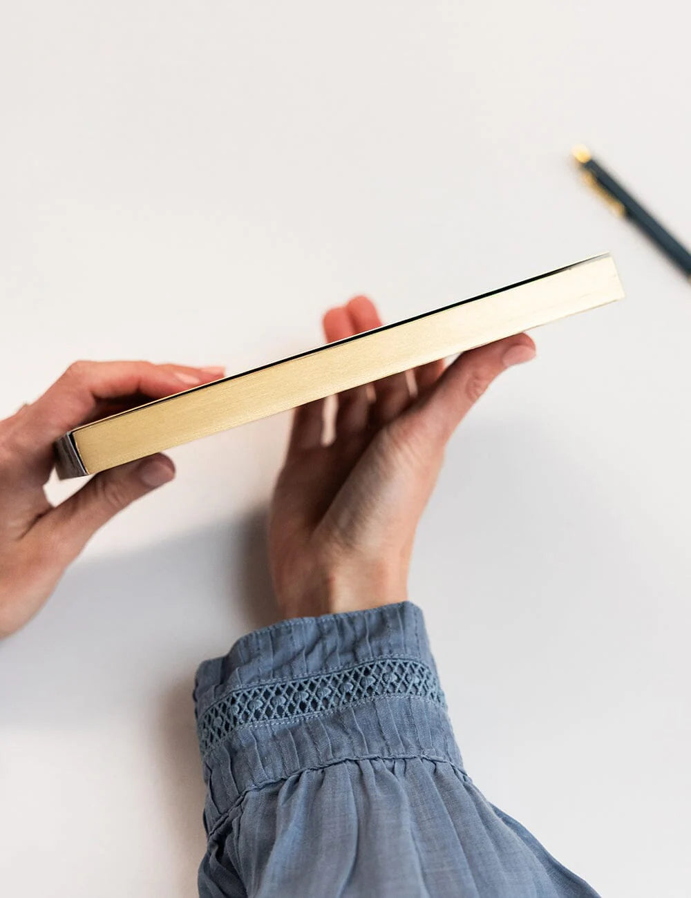 BESPOKE LETTERPRESS - NOTEPAD DESKTOP JOTTER - BOTANICAL GROVE