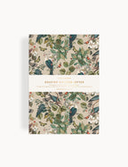 BESPOKE LETTERPRESS - NOTEPAD DESKTOP JOTTER - BOTANICAL GROVE