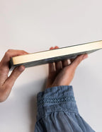 BESPOKE LETTERPRESS - NOTEPAD DESKTOP JOTTER - INDIGO HAVEN