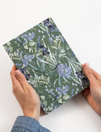 BESPOKE LETTERPRESS - NOTEPAD DESKTOP JOTTER - INDIGO HAVEN