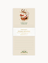 Load image into Gallery viewer, BESPOKE LETTERPRESS - CHRISTMAS COUNTDOWN SHOPPING LIST DL NOTEPAD
