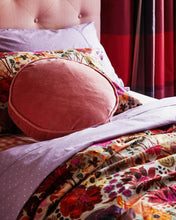 Load image into Gallery viewer, KIP &amp; CO - VELVET PEA CUSHION - DUSTY ROSE
