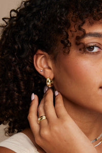 TONIMAY - ALINA OPAL GOLD HOOPS