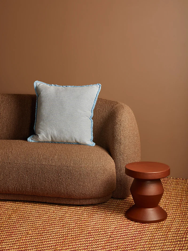 BONNIE & NEIL - NILE 60CM CUSHION - BLUE