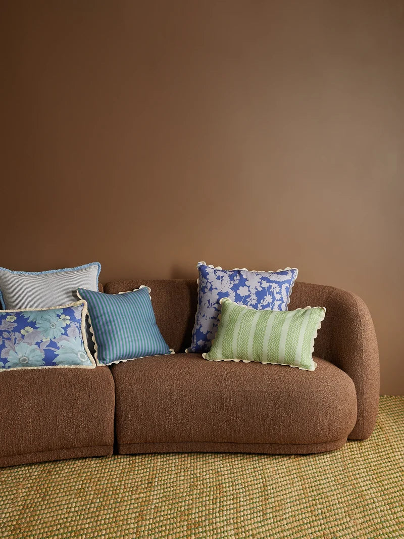 BONNIE & NEIL - NILE 60CM CUSHION - BLUE