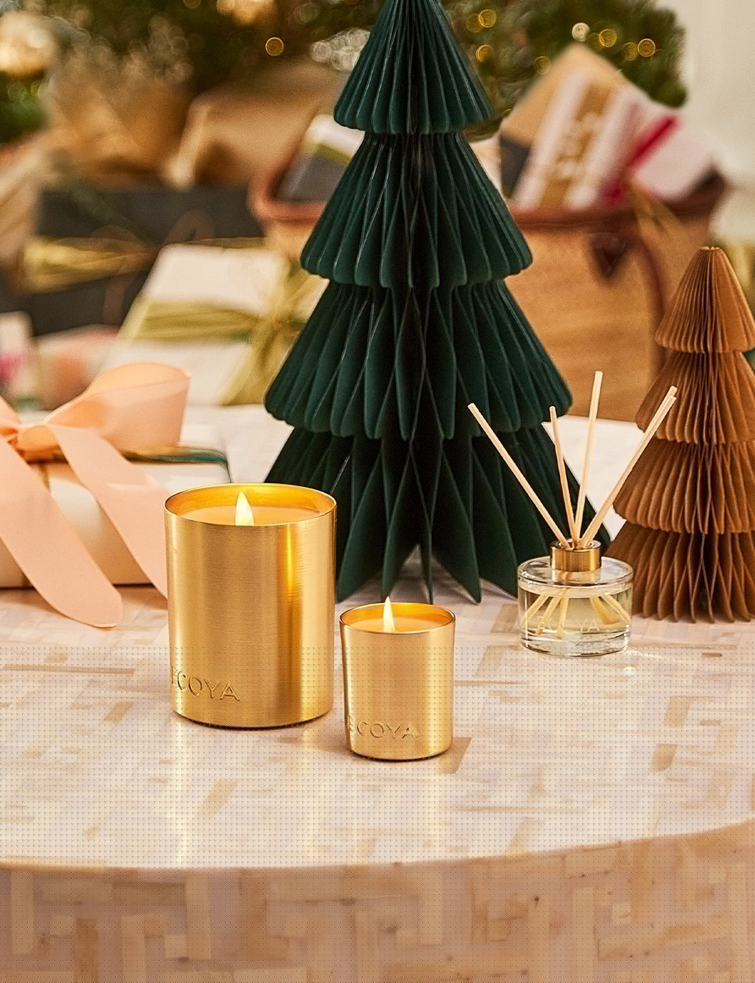 ECOYA - HOLIDAY: FRESH PINE MINI MADISON GOLDIE CANDLE