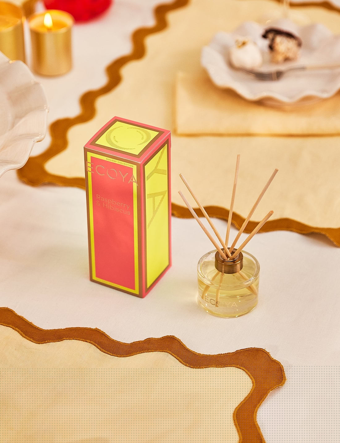 ECOYA - HOLIDAY: RASPBERRY & HIBISCUS MINI DIFFUSER