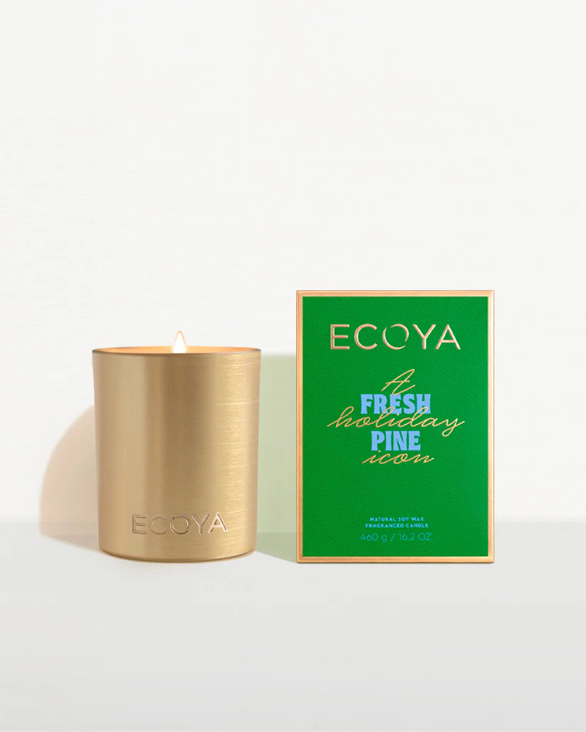 ECOYA - HOLIDAY: FRESH PINE GOLDIE CANDLE