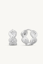 TONIMAY - ÉTOILE SILVER HOOPS