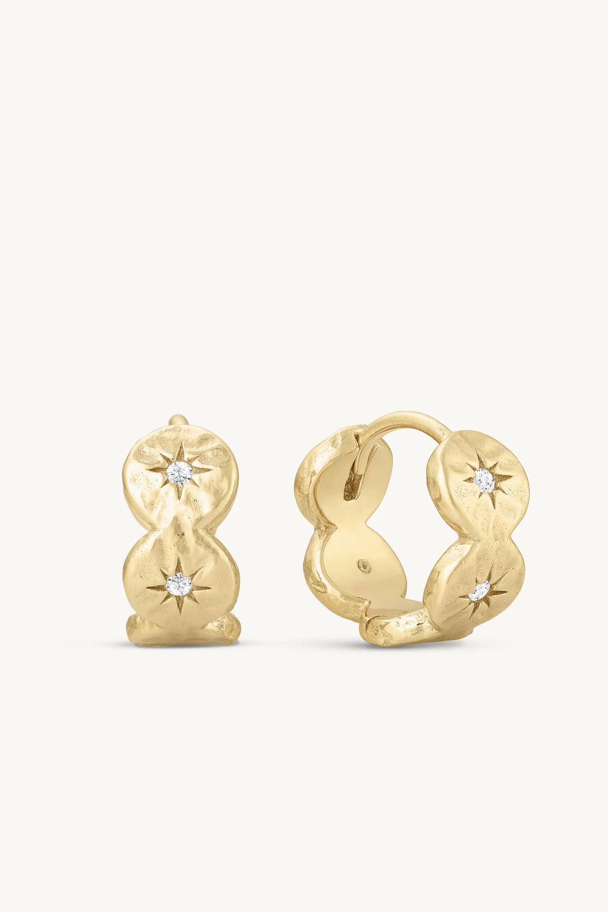 TONIMAY - ÉTOILE GOLD HOOPS