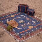 WANDERING FOLK - EYE OF THE PICNIC RUG - LAGOON