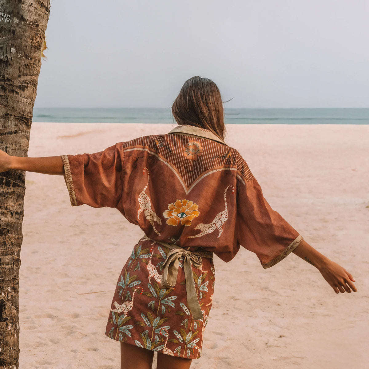 WANDERING FOLK - EYE OF THE JUNGLE SHIRT- HAZEL