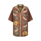 WANDERING FOLK - EYE OF THE JUNGLE SHIRT- HAZEL