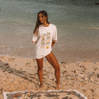 WANDERING FOLK - EYE OF THE JUNGLE TEE SHIRT - WHITE