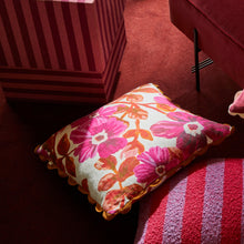 Load image into Gallery viewer, BONNIE &amp; NEIL - ROSETTA PINK CUSHION 60CM
