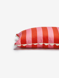 BONNIE & NEIL - 60CM CUSHION - BOLD STRIPE SORBET