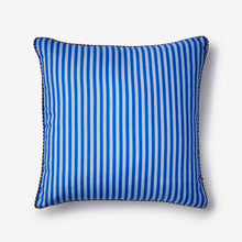 Load image into Gallery viewer, BONNIE &amp; NEIL - 60CM CUSHION - PINSTRIPE BLUE
