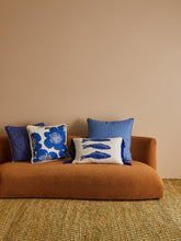 Load image into Gallery viewer, BONNIE &amp; NEIL - 60CM CUSHION - PINSTRIPE BLUE
