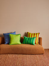 Load image into Gallery viewer, BONNIE &amp; NEIL - 60CM CUSHION - PINSTRIPE BLUE
