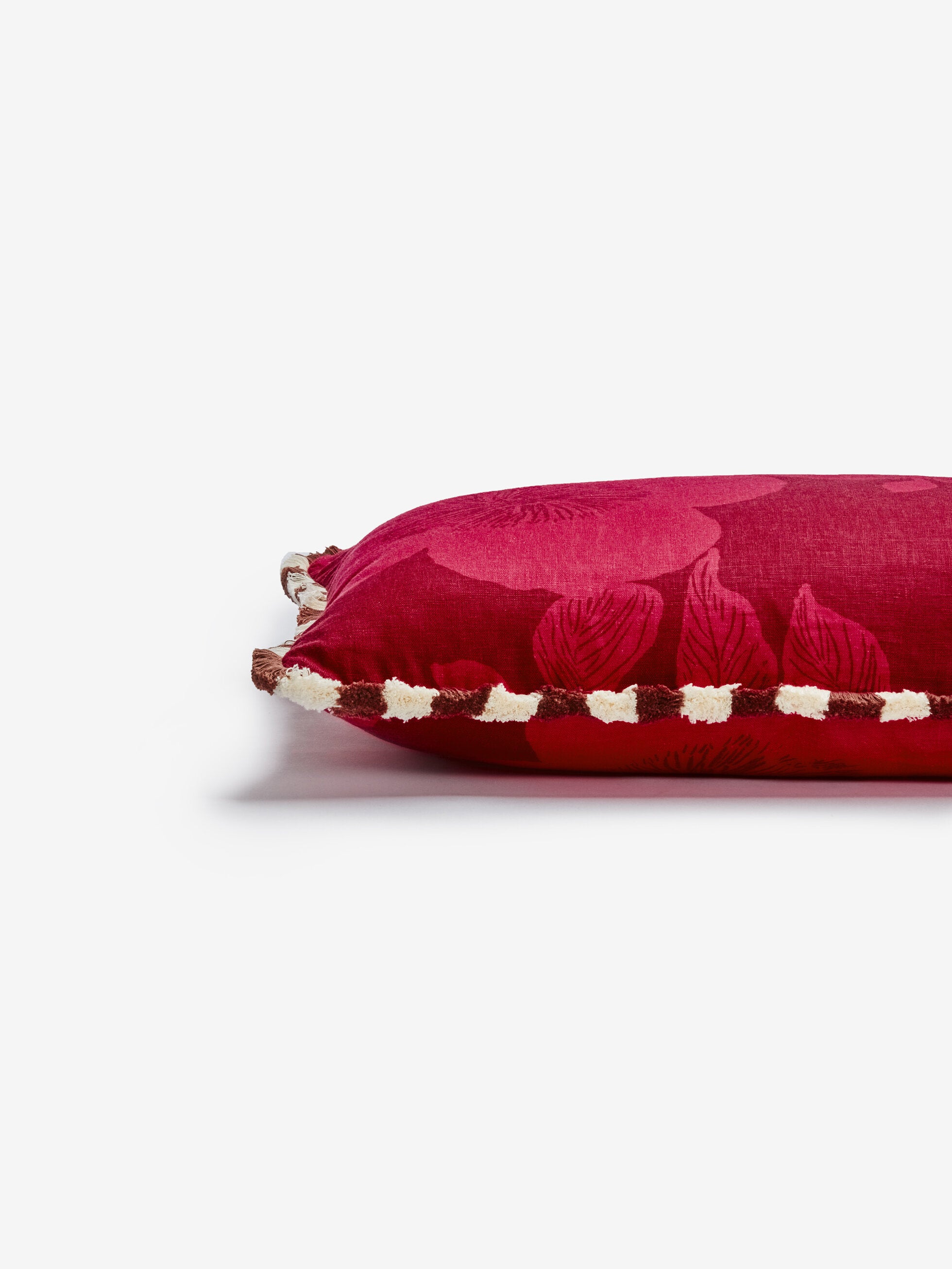 BONNIE & NEIL - 75X45CM CUSHION - JARDIN CERISE