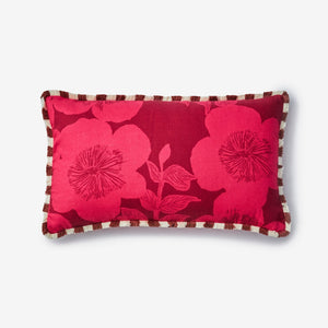 BONNIE & NEIL - 75X45CM CUSHION - JARDIN CERISE