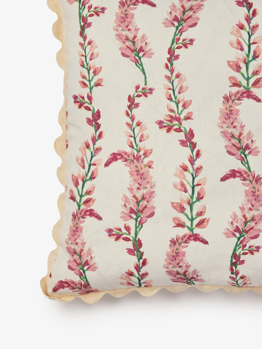 BONNIE & NEIL - PENNY LINEN CUSHION 60CM - PINK