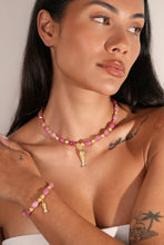 Load image into Gallery viewer, INDIGO &amp; WOLFE - GOIA NECKLACE - ROSE
